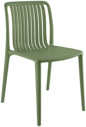 Kunststoff Stuhl Tavira; 50x52.5x77 cm (SxGxW); zielony; 2 sztuka / opakowanie