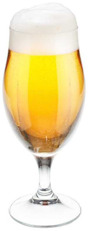 pokal do piwa Executive z linią napełniania; 529ml, 8.7x20.5 cm (ØxW); transparentny; 0.4 l Füllstrich, 6 sztuka / opakowanie
