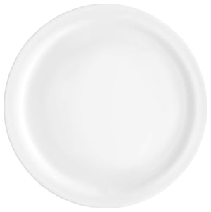 talerz płaski Sicura; 25.5 cm (Ø); biały; okrągły; 6 sztuka / opakowanie