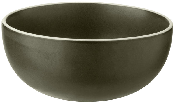 miska Ossora; 450ml, 15.5x6.5 cm (ØxW); ciemny taupe; okrągły; 4 sztuka / opakowanie