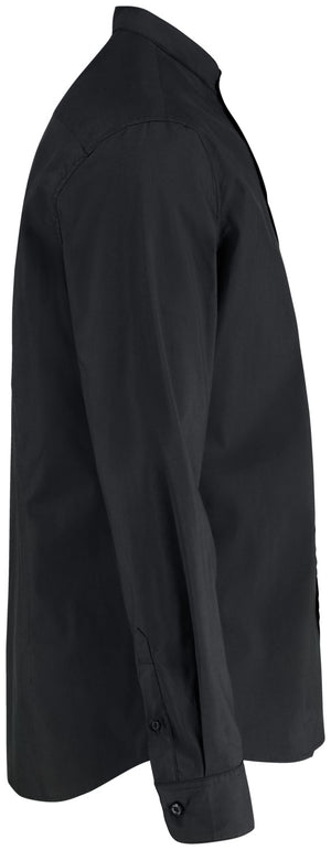 Hemd Langarm Lani Regular Fit; Kleidergröße 43/44; czarny