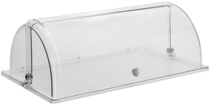 pokrywa roll-top Sturgis; Größe GN 1/1, 54x18.9x33.7 cm (SxWxG); transparentny