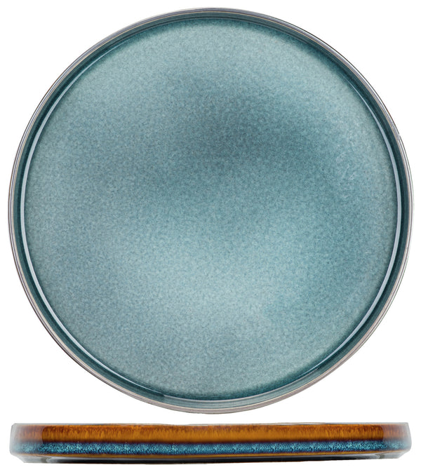 talerz do chleba Quintana; 14 cm (Ø); niebieski; okrągły; 6 sztuka / opakowanie