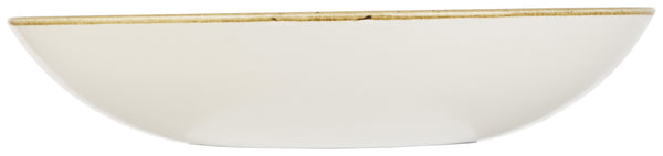 Schale tief Stonecast Barley White Coupe; 1136ml, 24.8x3.6 cm (ØxW); biały/brązowy; okrągły; 12 sztuka / opakowanie
