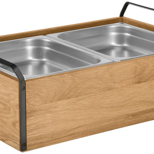 witrynka chłodząca Montana dąb hoch 6