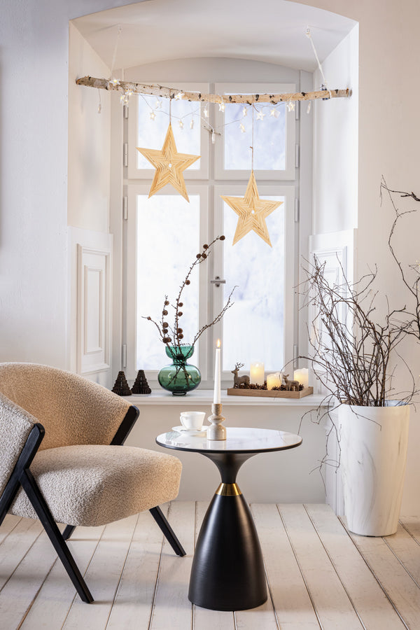 lampki LED Stary; 140 cm (D); biały
