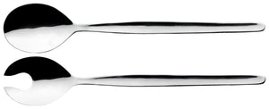 sztućce do sałatek Fortuna 2-częściowe; 26.2 cm (D); srebro