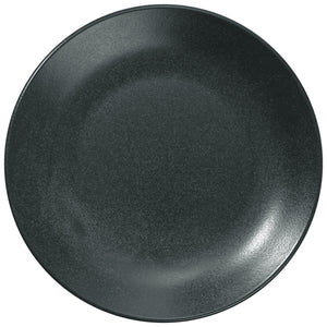 talerz płaski Masca; 28 cm (Ø); czarny; okrągły; 6 sztuka / opakowanie