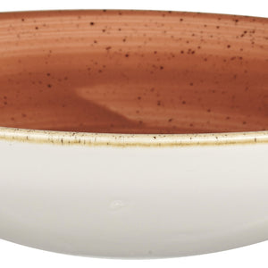 Schale tief Stonecast Orange Coupe; 426ml, 18.2x3 cm (ØxW); pomarańczowy/brązowy; okrągły; 12 sztuka / opakowanie