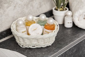 szampon pielęgnacyjny V-Touch Classic; 45 ml; złoto/biały; 240 sztuka / opakowanie