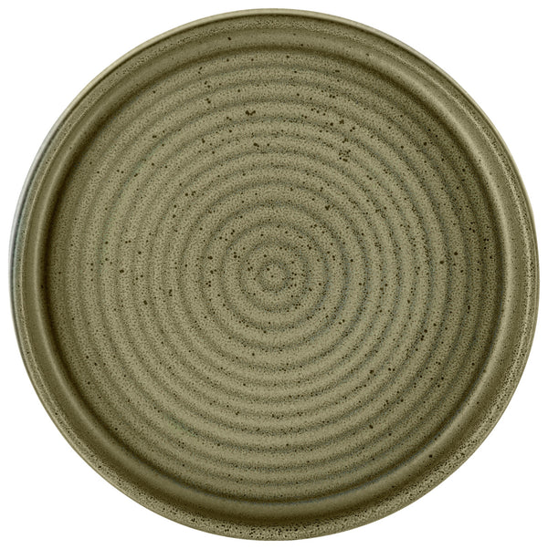 talerz z wysokim rantem Snug; 250ml, 13.5x3 cm (ØxW); oliwka; okrągły; 4 sztuka / opakowanie