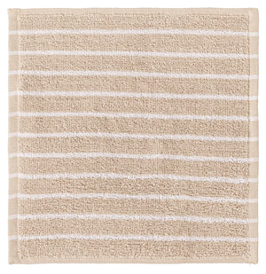 Seiftuch Tinos; 30x30 cm (SxD); beżowy/biały; 5 sztuka / opakowanie