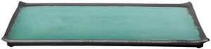 półmisek Dearborn z rantem; Größe GN 1/1, 53x32.5x2 cm (DxSxW); turkusowy; prostokątny; 3 sztuka / opakowanie