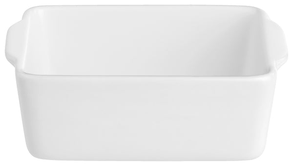 miska Ferry prostokątny z uchwytem; 330ml, 13x10x4.5 cm (DxSxW); biały; prostokątny; 6 sztuka / opakowanie