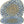 talerz płaski organiczny Alhambra; 18.5x15 cm (DxS); niebieski/biały/brązowy; organiczny; 12 sztuka / opakowanie