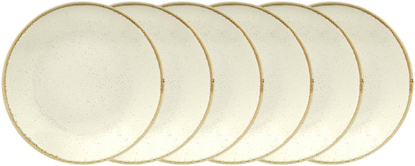talerz głęboki Sidina; 500ml, 26x4.5 cm (ØxW); beżowy; okrągły; 6 sztuka / opakowanie