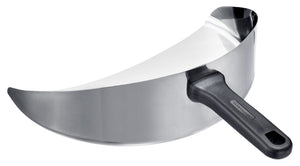 Döner-/Gyros-Schaufel Master Line; 31x28.5x9.2 cm (DxSxW); srebro/czarny
