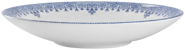 Teller tief Nonna; 1700ml, 30x5.5 cm (ØxW); biały/niebieski; okrągły; 6 sztuka / opakowanie