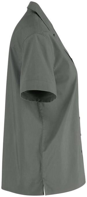 Bluse Kurzarm Magnum Comfort Fit; Kleidergröße 46; ciemny szary