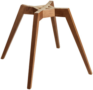 stelaż krzesła Milaria drewno; 52x53.5x44 cm (SxGxW); orzech włoski; 2 sztuka / opakowanie