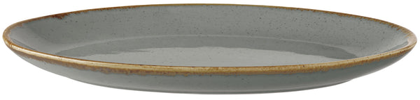 półmisek Sidina owalny; 24x18x2.8 cm (DxSxW); szary; owalny; 6 sztuka / opakowanie