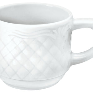 filiżanka do espresso Zürich; 100ml, 6x5.5 cm (ØxW); biały; okrągły; 6 sztuka / opakowanie