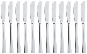 nóż stołowy Hamburg; 21 cm (D); srebro, Griff srebro; 12 sztuka / opakowanie