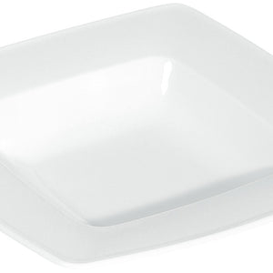 talerz głęboki Melbourne; 300ml, 21.5x21.5x4.5 cm (DxSxW); biały; kwadrat; 6 sztuka / opakowanie