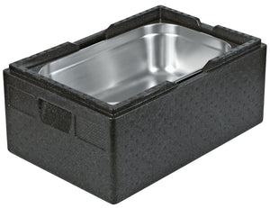 pojemnik termiczny Eco 1/1 GN; 39000ml, 60x40x28 cm (DxSxW); czarny
