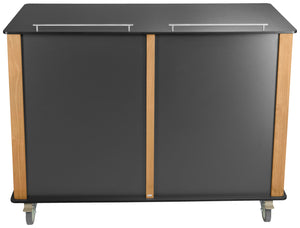 Outdoor-Servicestation Barugo; 145x60x90 cm (SxGxW); antracyt/-