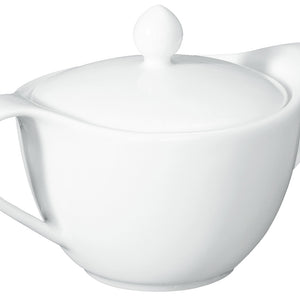 cukiernica Pallais z pokrywką; 250ml, 9.5x10 cm (ØxW); biały; okrągły; 2 sztuka / opakowanie