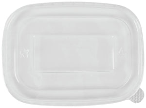 Deckel für Einweg-Schale Takeaway; 17.2x12x1.7 cm (DxSxW); transparentny; prostokątny; 50 sztuka / opakowanie