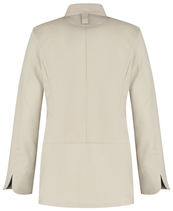 Kochjacke Lynn ; Kleidergröße 4XL; kamiennoszary