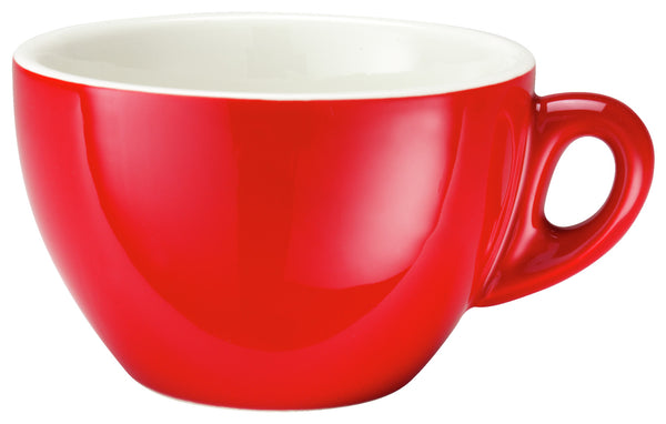 filiżanka do kawy Joy; 300ml, 10.5x6.7 cm (ØxW); czerwony; okrągły; 6 sztuka / opakowanie