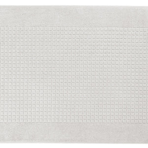 mata łazienkowa Karos; 50x70 cm (SxD); srebro