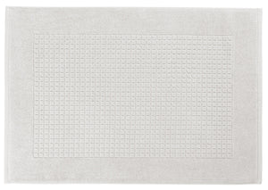 mata łazienkowa Karos; 50x70 cm (SxD); srebro