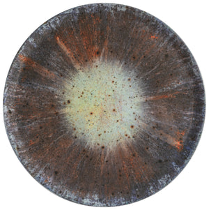 Pizzateller Saturnus; 33 cm (Ø); antracyt/zielony/pomarańczowy; okrągły; 4 sztuka / opakowanie