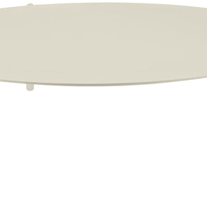 Outdoor-Beistelltisch Naira groß; 103x28.5 cm (ØxW); Platte beżowy
