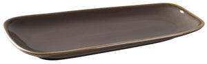 półmisek Glaze; 33.5x17x4 cm (DxSxW); szary; prostokątny; 4 sztuka / opakowanie