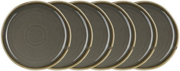 talerz płaski Glaze 2.0 okrągły; 20 cm (Ø); szary; okrągły; 6 sztuka / opakowanie