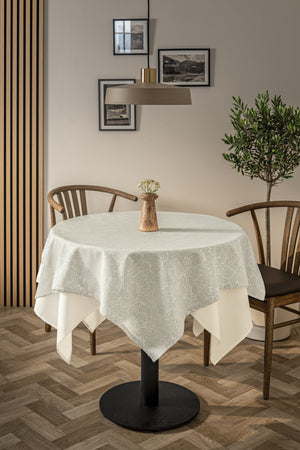 Kissenbezug Munera; 40x40 cm (SxD); biel kremowa