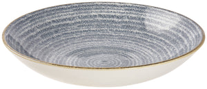 talerz głęboki Studio Prints Slate Blue Coupe; 1136ml, 24.8x3.6 cm (ØxW); niebieski/brązowy; okrągły; 12 sztuka / opakowanie