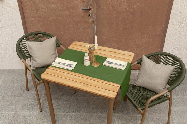 Tischläufer Lasolana; 40x120 cm (SxD); zielony