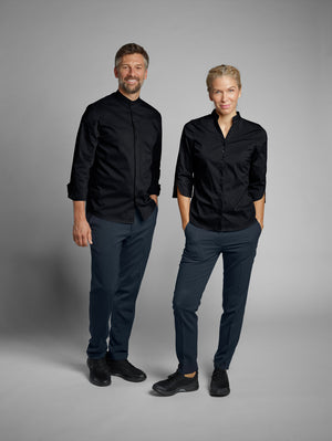 Bluse Dreiviertelarm Lani Regular Fit; Kleidergröße 50; czarny