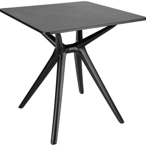 Tisch Vento; 70x70x74 cm (DxSxW); czarny; kwadrat