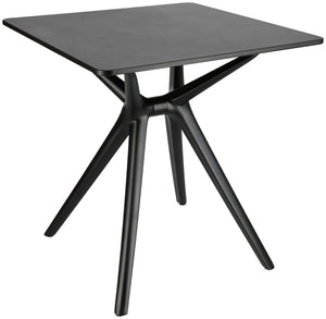 Tisch Vento; 70x70x74 cm (DxSxW); czarny; kwadrat