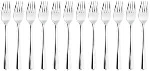 widelec stołowy Linz; 19.5 cm (D); srebro, Griff srebro; 12 sztuka / opakowanie