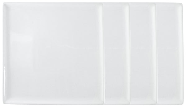 półmisek Ankara; 20.5x20.5x1.2 cm (DxSxW); biały; 4 sztuka / opakowanie
