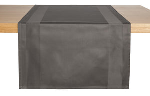 bieżnik Ambiente; 40x130 cm (SxD); antracyt; prostokątny; 2 sztuka / opakowanie