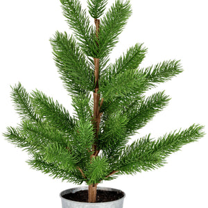 Tannenbaum  Albona; 25x55 cm (ØxW); zielony/brązowy